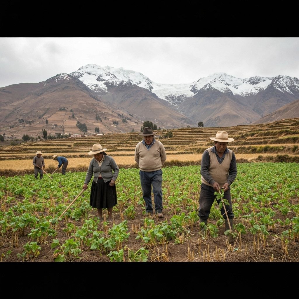 Cambio climático afecta agricultura en sierra peruana